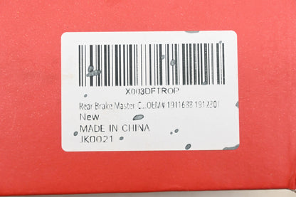 Javik 1911688, 1912301, 1911 Rear Brake Master Cylinder Assembly NOS