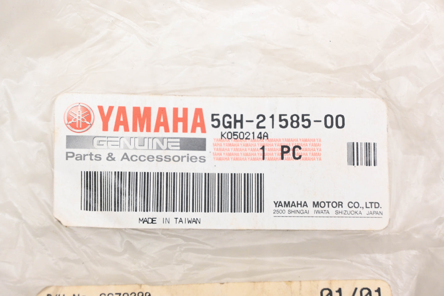 New OEM Yamaha 5GH-21585-00-00 Shifter Mount Bracket NOS