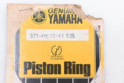 New OEM Yamaha 371-11610-13-00 Piston Ring Kit NOS