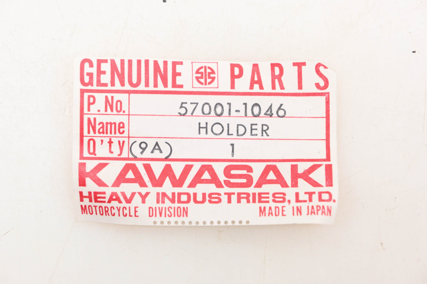 New OEM Kawasaki 57001-1046 Output Shaft Holder Kit NOS