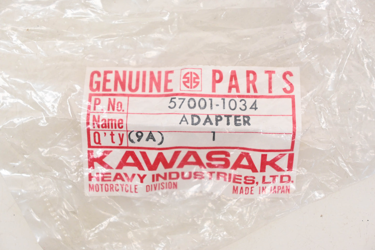 New OEM Kawasaki 57001-1034 Balancer Adjuster Adapter NOS
