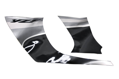 New OEM Yamaha 5AH-28301-70-00 YZF Black Grey Lower Cover Graphic Decal Kit NOS