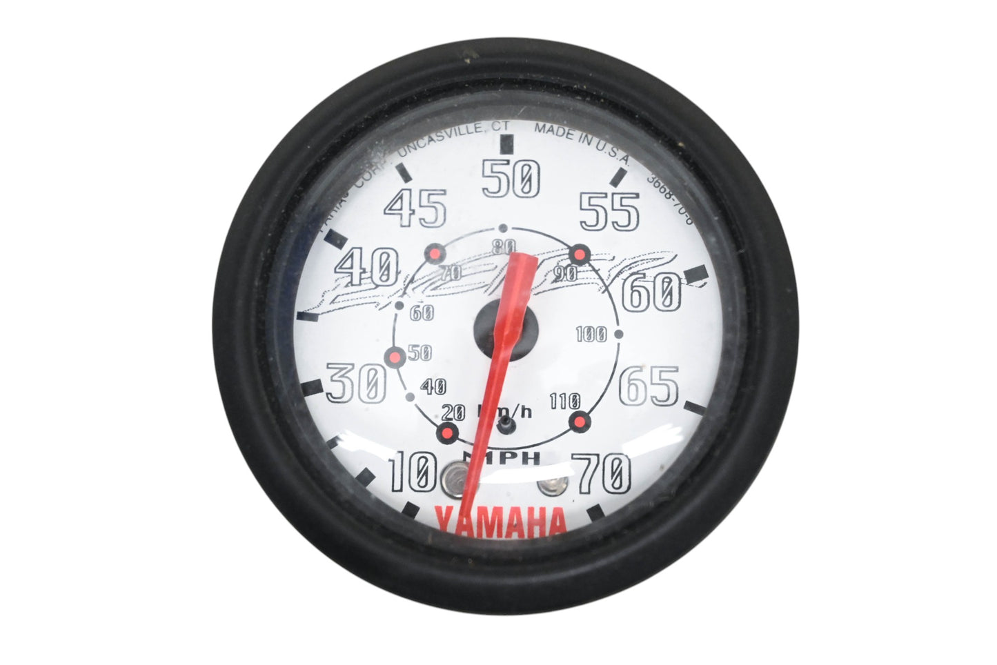 New OEM Yamaha SE7025A, SE70 Exciter 0-70mph Speedometer Gauge NOS