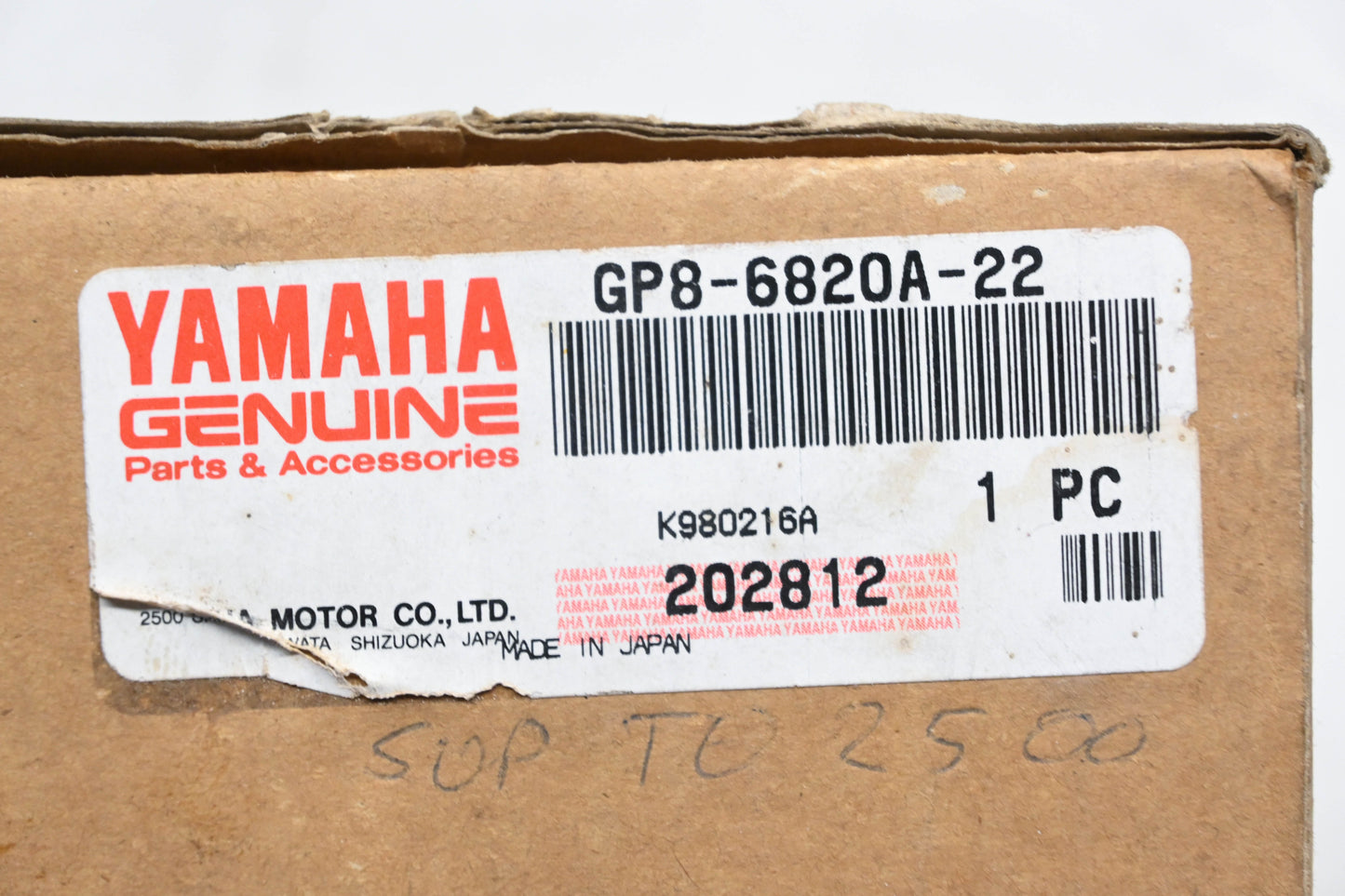 New OEM Yamaha GP8-6820A-22-00 Meter LCD Display NOS