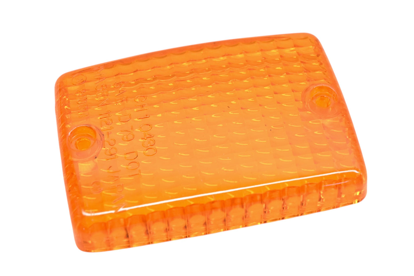 New OEM Yamaha 4G0-83312-00-00 Amber 3.75"x2.75" Flasher Lens NOS