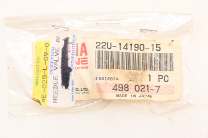 New OEM Yamaha 22U-14190-15-00 Carburetor Needle Valve Assembly NOS