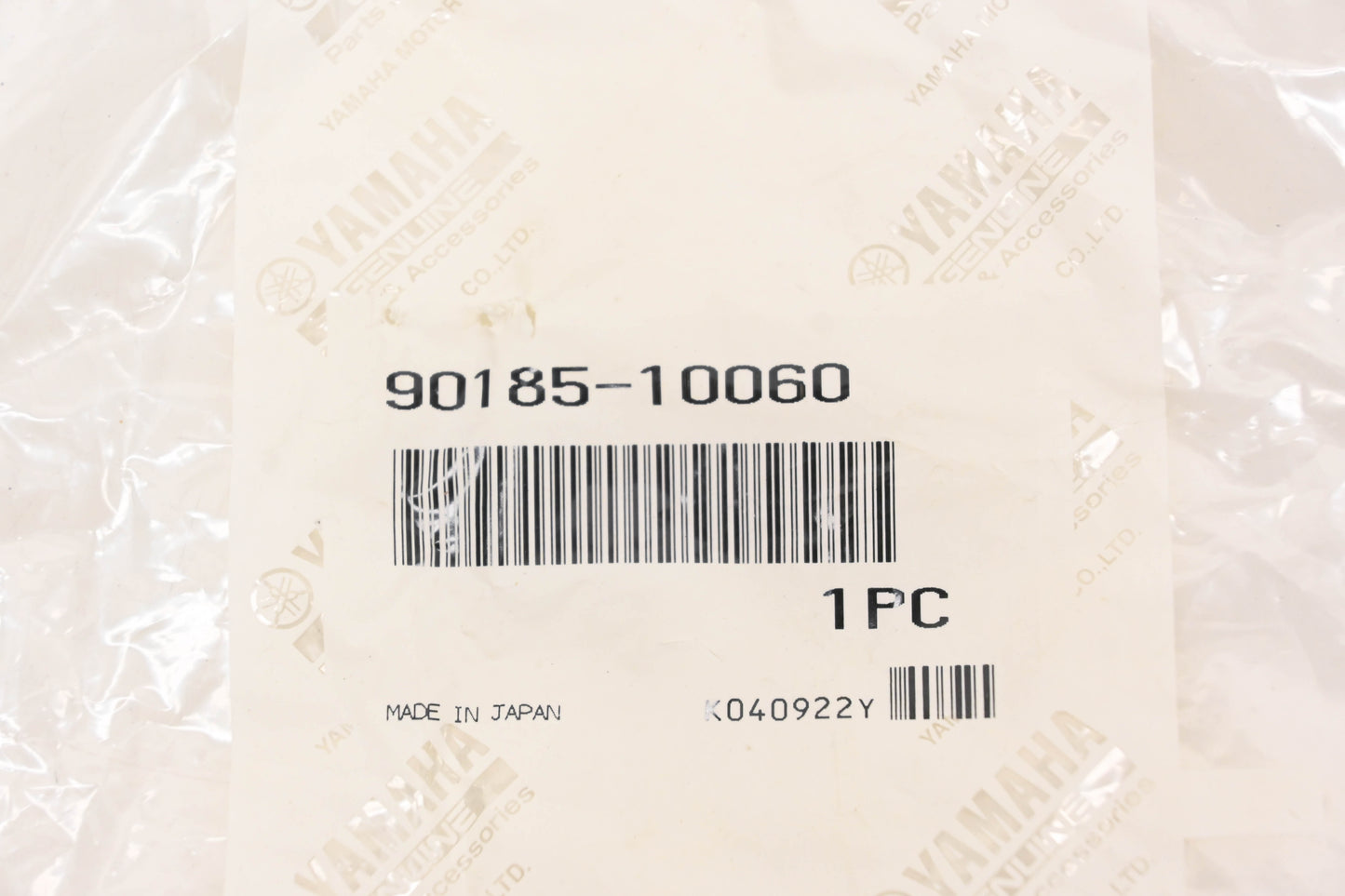 New OEM Yamaha 90185-10060-00 Self Locking Nut NOS