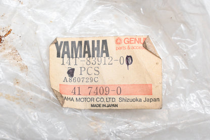 New OEM Yamaha 14T-83912-00-00 Black Left Clutch Lever NOS