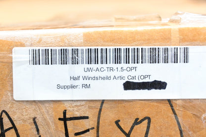 Aftermarket UW-AC-TR-1.5-OPT Wildcat Ploy Half Windshield Kit NOS