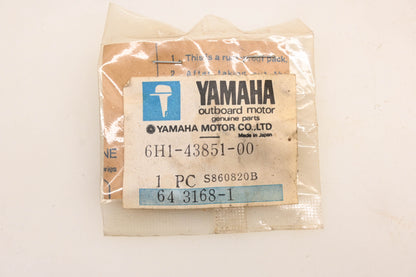 New OEM Yamaha 6H1-43851-00-00 Relief Valve Seat NOS
