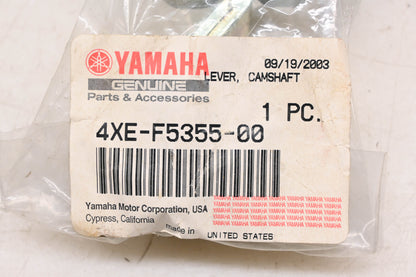 New OEM Yamaha 4XE-F5355-00-00 Camshaft Lever NOS