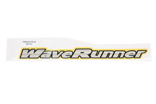 New OEM Yamaha F0M-U417D-40-00 WaveRunner Graphic #3 Decal NOS