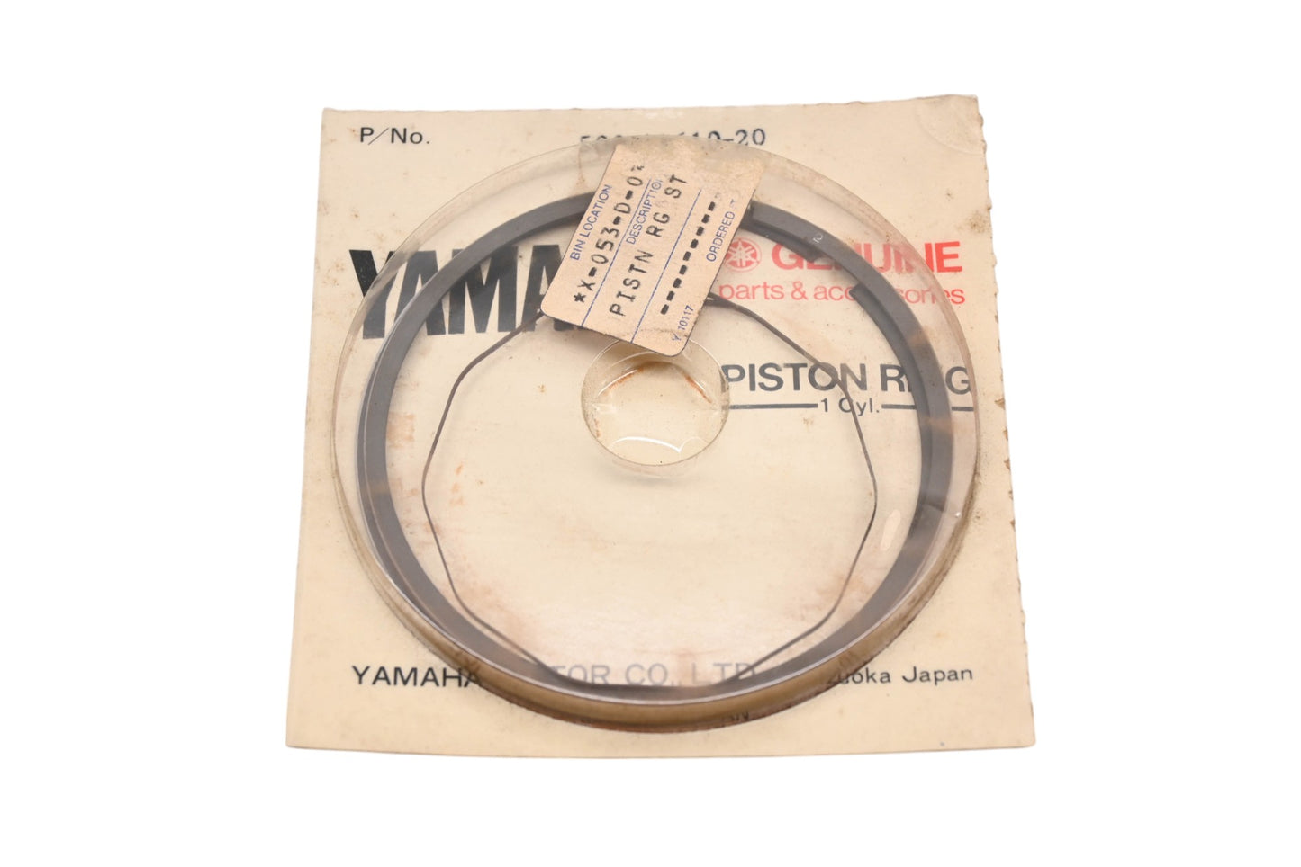 New OEM Yamaha 500-11610-20-00 Piston Ring Kit NOS