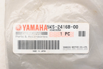 New OEM Yamaha 5KS-2416B-00-00 Dull Red Metallic Fuel Tank V-Star Emblem NOS