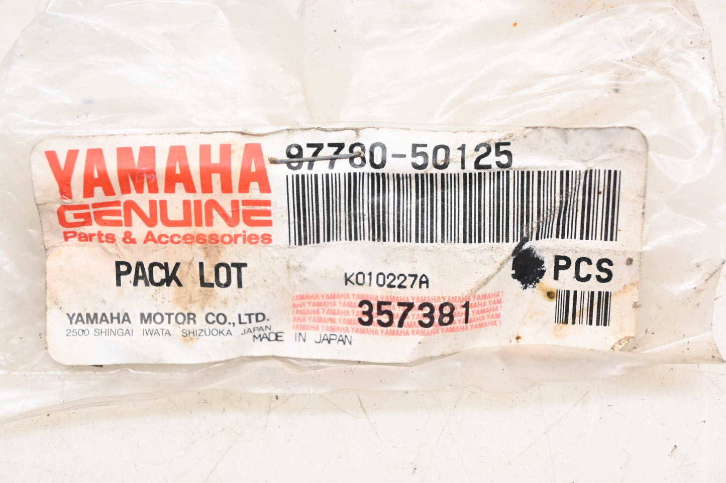 New OEM Yamaha 97780-50125-00 Tapping Screws Qty 3 NOS