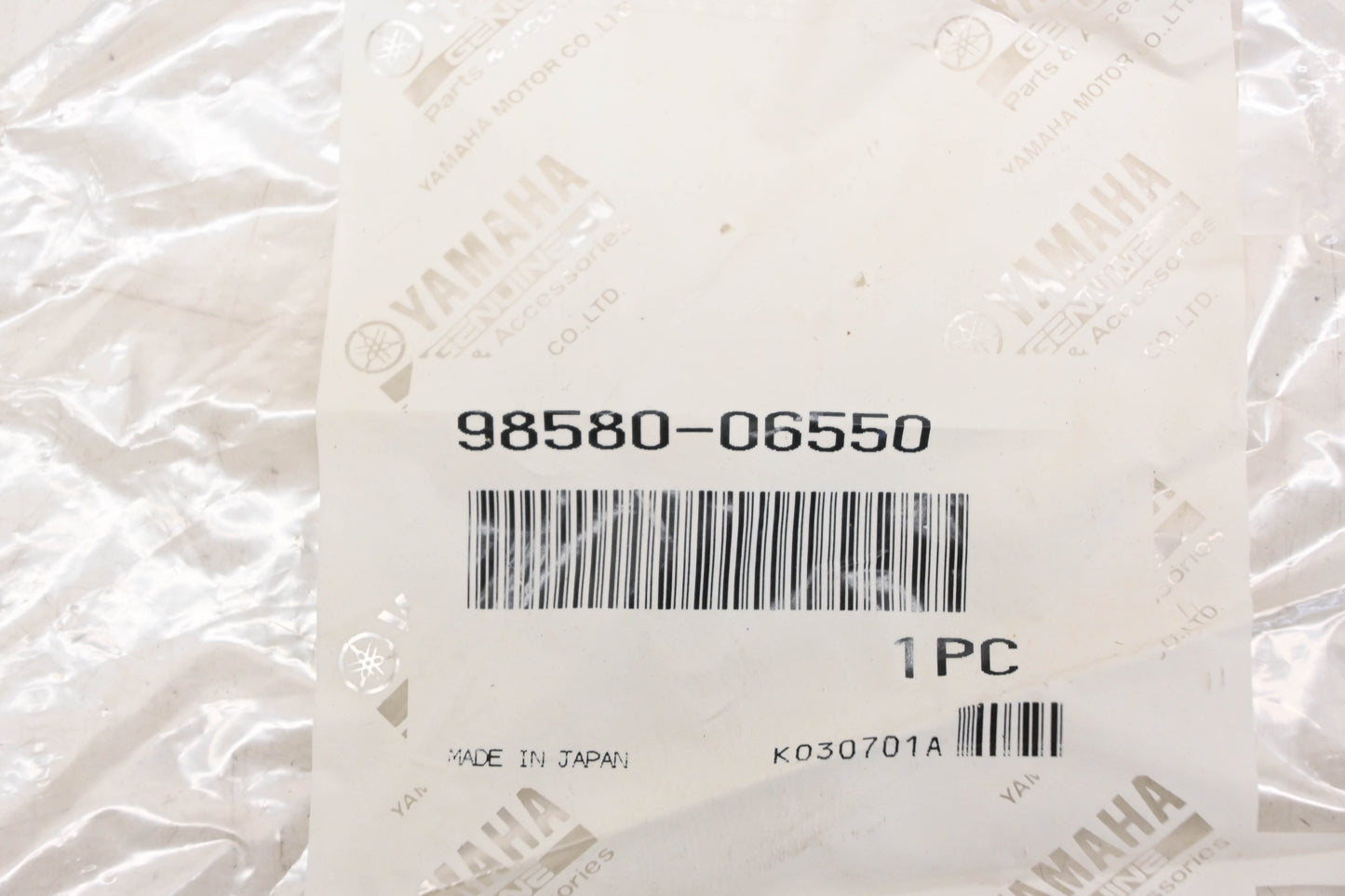 New OEM Yamaha 98580-06550-00 Pan Head Screw NOS