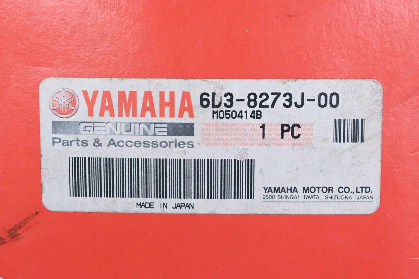 New OEM Yamaha 6D3-8273J-00-00 Earth Plate Comp Sensor NOS