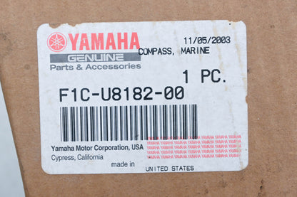 New OEM Yamaha F1C-U8182-00-00 Marine Compass NOS