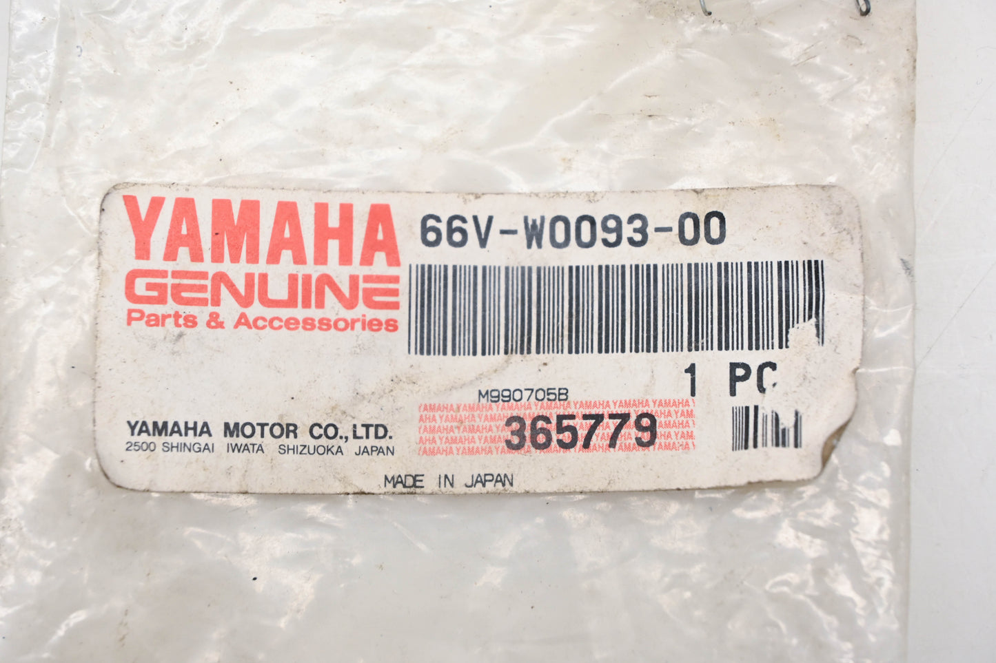New OEM Yamaha 66V-W0093-00-00 Carburetor Repair Kit NOS