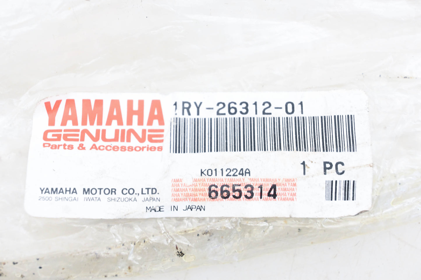 New OEM Yamaha 1RY-26312-01-00 Throttle Cable NOS