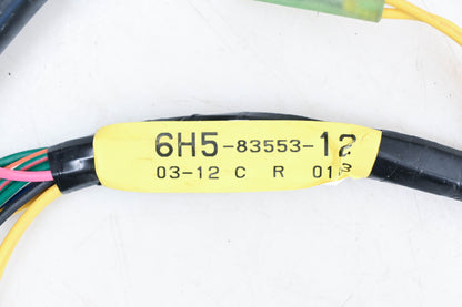 New OEM Yamaha 6H5-83553-12-00 Lead Wire Harness NOS