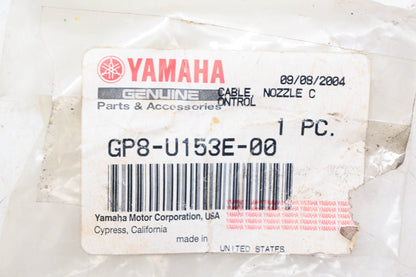 New OEM Yamaha GP8-U153E-00-00 Trim Nozzle Control Cable NOS