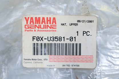 New OEM Yamaha F0X-U3581-01-00 Upper Mat NOS