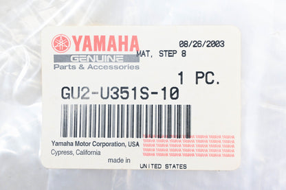 New OEM Yamaha GU2-U351S-10-00 Step Mat #8 NOS
