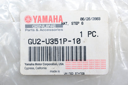 New OEM Yamaha GU2-U351P-10-00 Step Mat #6 NOS