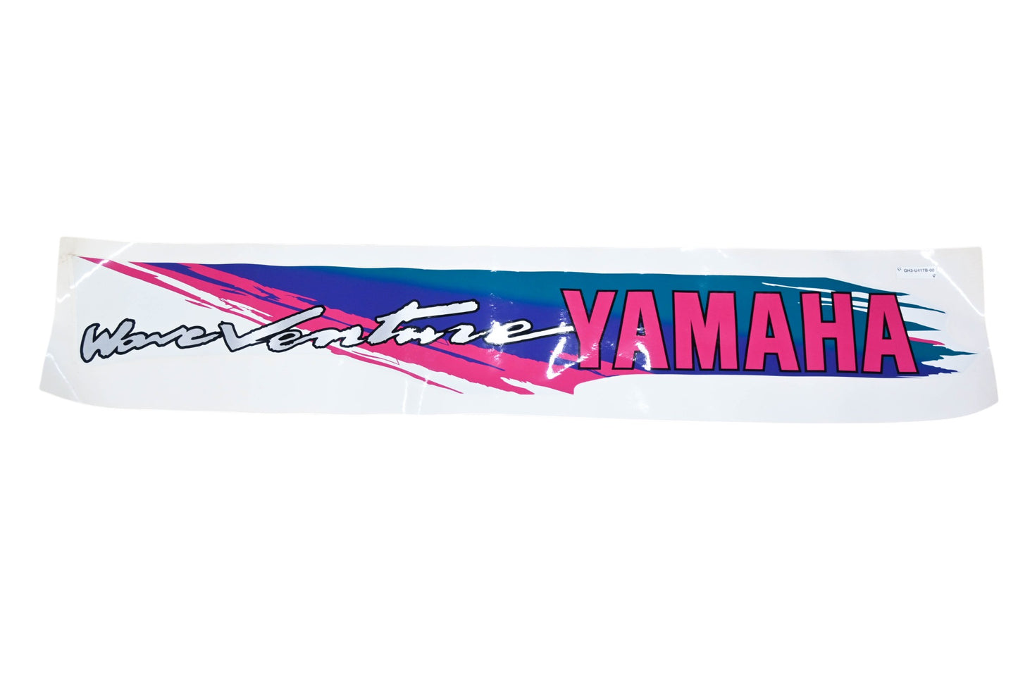 New OEM Yamaha GH3-U417B-00-00 Wave Venture Lefthand Graphic #1 Decal NOS