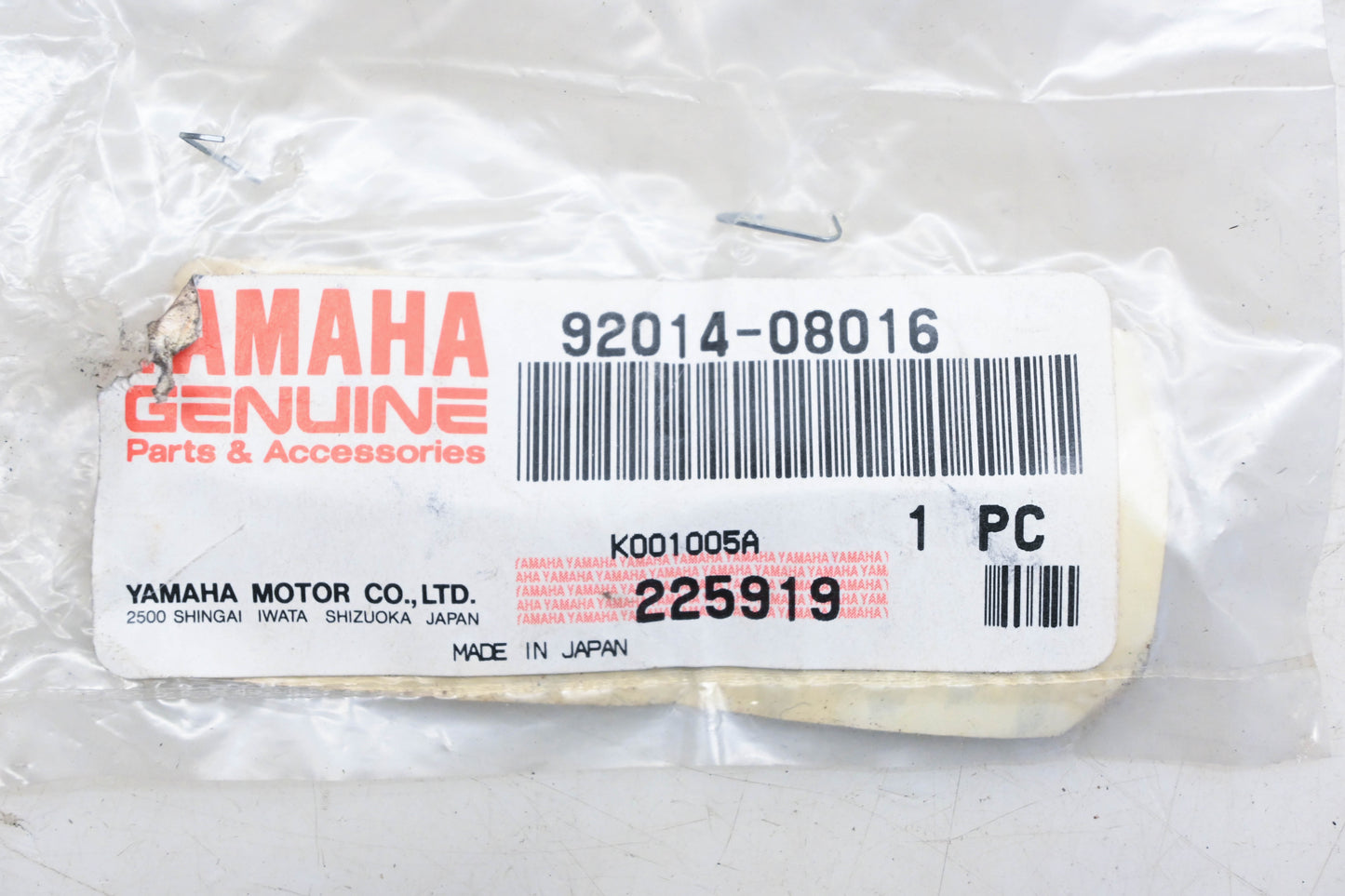 New OEM Yamaha 92014-08016-00 Button Head Bolt NOS