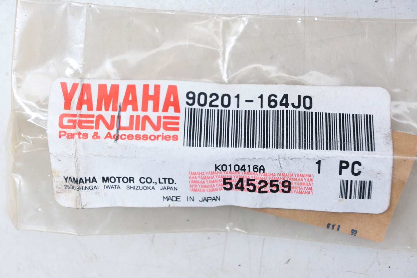 New OEM Yamaha 90201-164J0-00 Plate Washer NOS