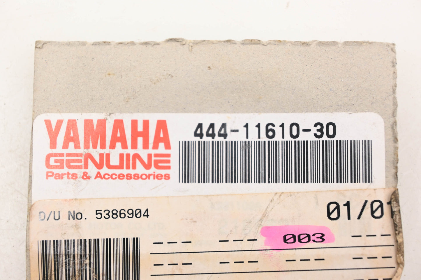 New OEM Yamaha 444-11610-30-00 Piston Ring Kit NOS