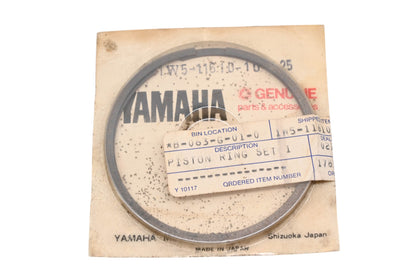 New OEM Yamaha 1W5-11610-10-00 Piston Ring Kit NOS