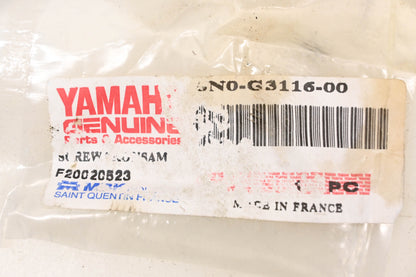 New OEM Yamaha 6N0-G3116-00-00 Transom Clamp Screw NOS