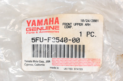 New OEM Yamaha 5FU-F3540-00-00 Left Front Upper A Arm Assembly NOS
