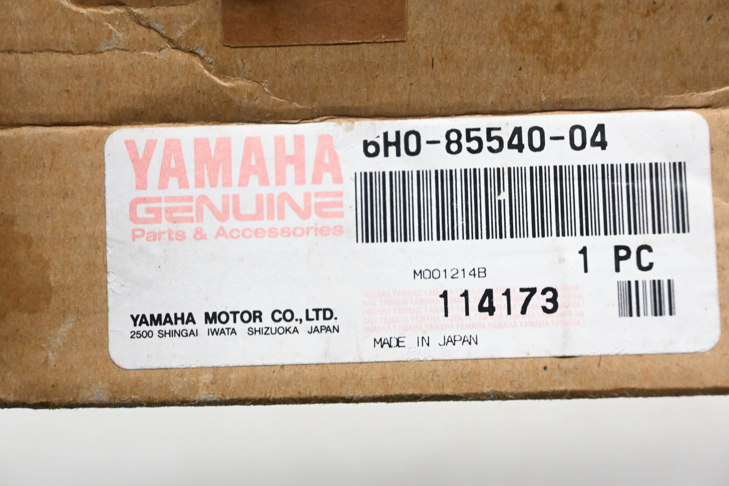 New OEM Yamaha 6H0-85540-04-00 Cid Unit NOS