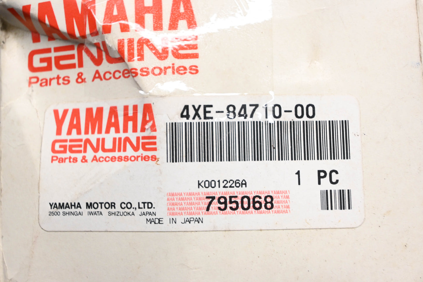 New OEM Yamaha 4XE-84710-00-00 Rear Brake Light Assembly NOS