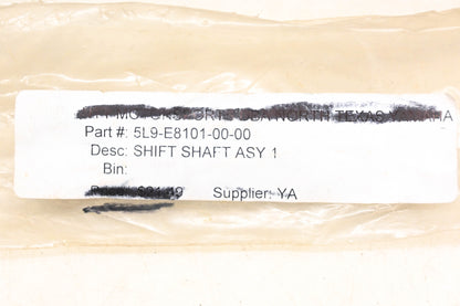 New OEM Yamaha 5L9-E8101-00-00 Shift Shaft Assembly NOS