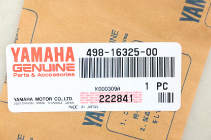 New OEM Yamaha 498-16325-00-00 Steel Clutch Plate NOS