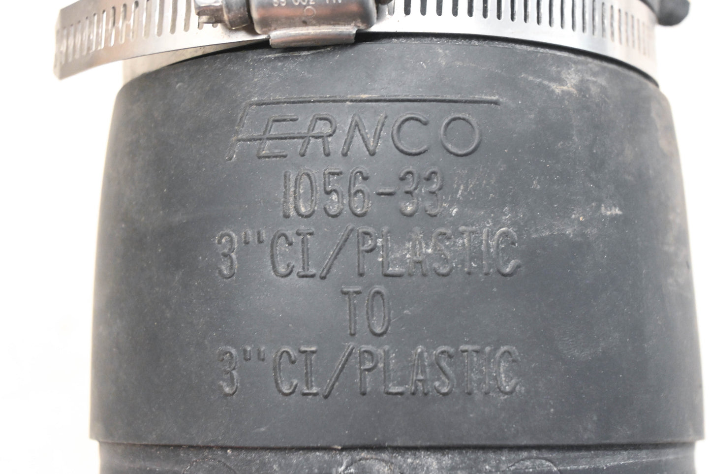 Fernco 1056-33, 79-23, SBCCI-7289 Flexible 3" Coupling