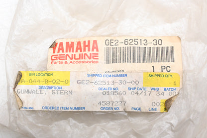 New OEM Yamaha GE2-62513-30-00 Blue Rear Left Bumper Gunwale NOS