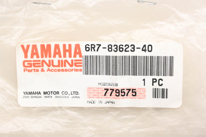 New OEM Yamaha 6R7-83623-40-00 Warning Label Decal NOS