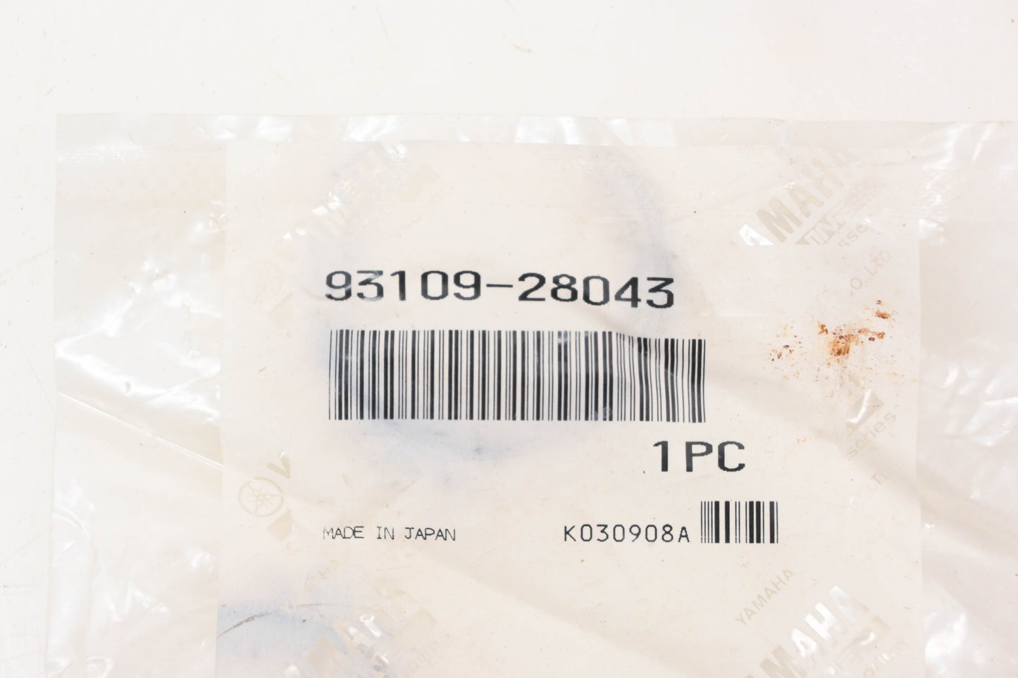 New OEM Yamaha 93109-28043-00 Oil Seal NOS