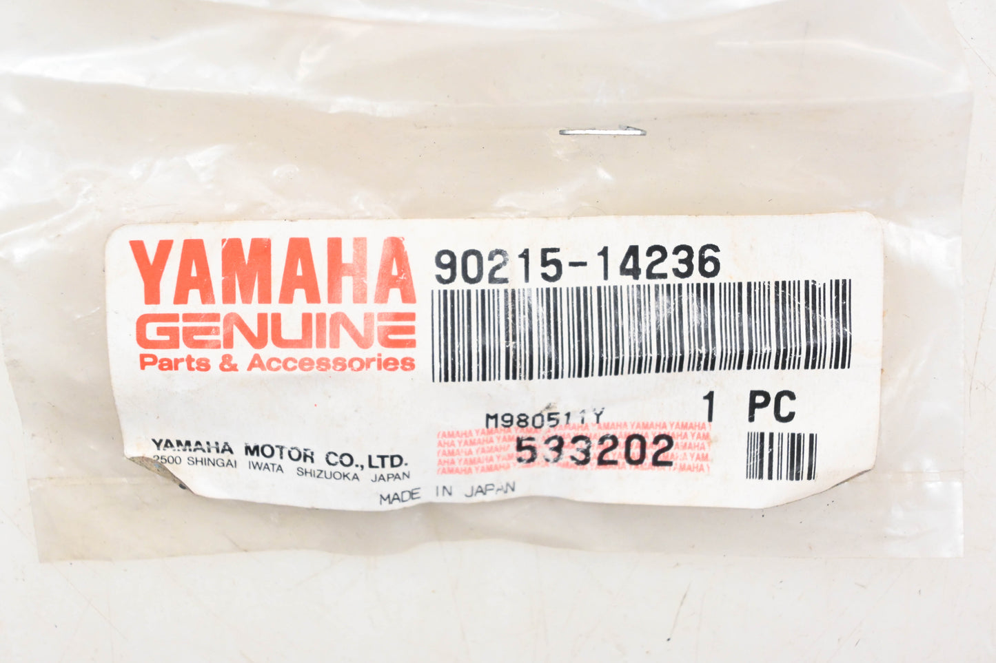 New OEM Yamaha 90215-14236-00 Lock Washer NOS