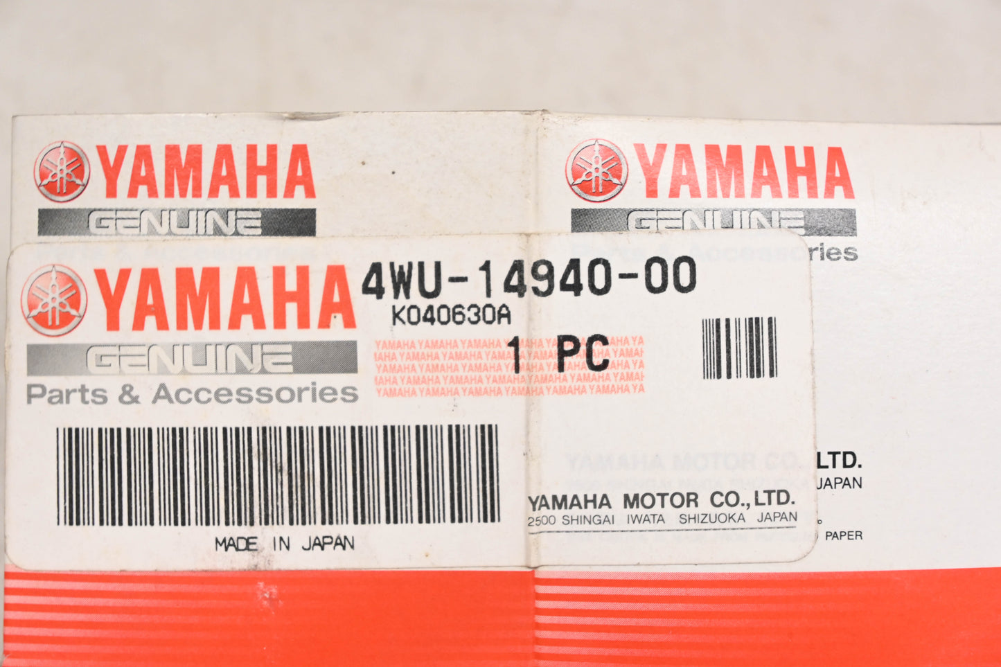 New OEM Yamaha 4WU-14940-00-00 Carburetor Slide Diaphragm Assembly NOS