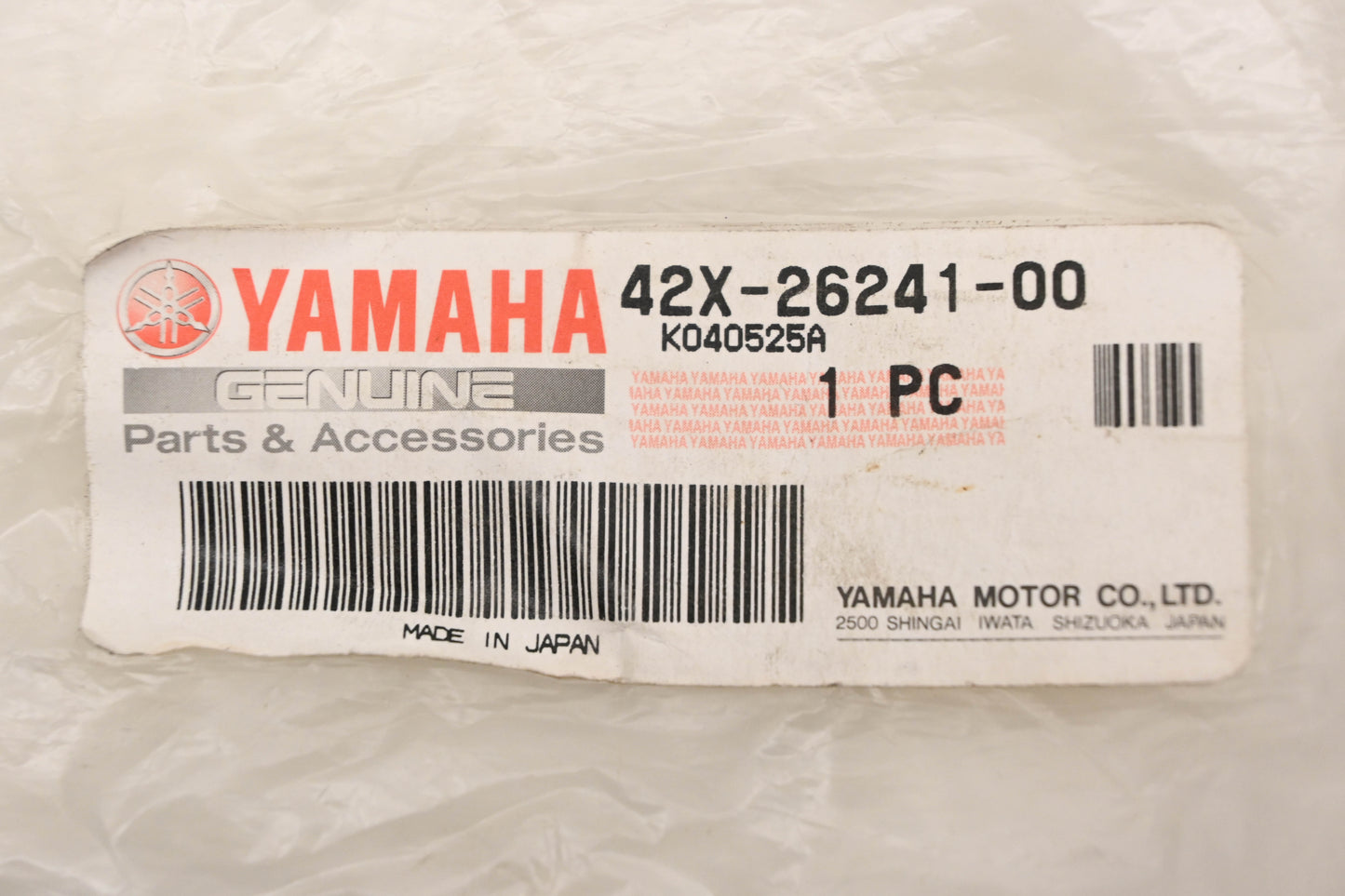 New OEM Yamaha 42X-26241-00-00 Lefthand Handlebar Grip NOS