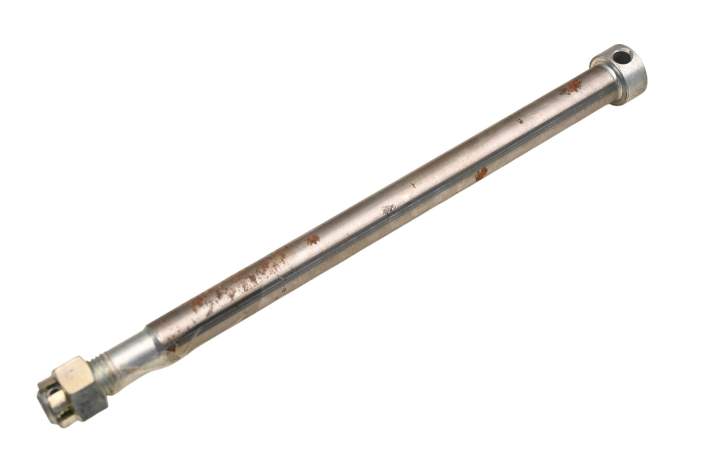 New OEM Yamaha 382-25381-00-00 Wheel Axle Shaft With Nut NOS