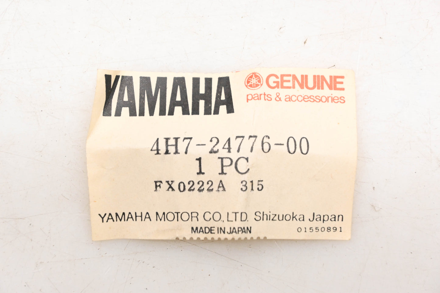 New OEM Yamaha 4H7-24776-00-00 Seat Hook Assembly NOS
