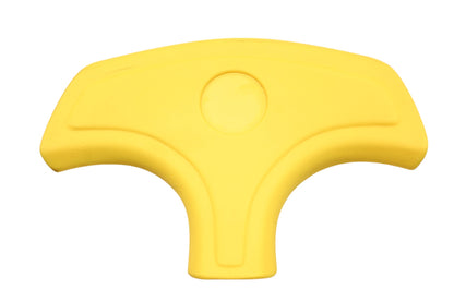 Sniper QMI-2053 Yellow Steering Wheel Center Cap NOS